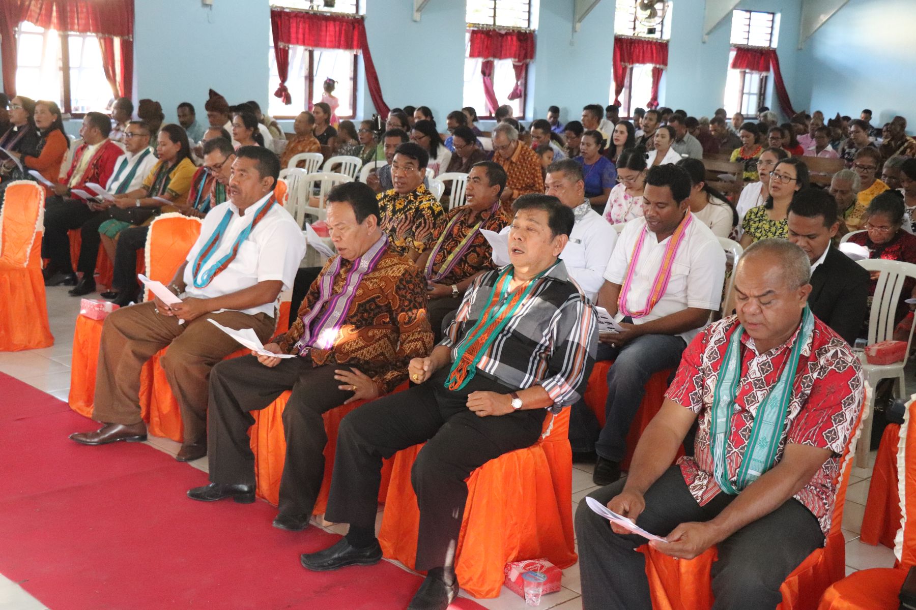 Tiga Paslon Bupati dan Wakil Bupati Kabupaten Kupang Ikut Pastoral Politik