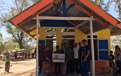 Anggota GMIT di Amanuban Timur Terima Bantuan Diakonia 60 Unit Rumah dan Sumur Bor