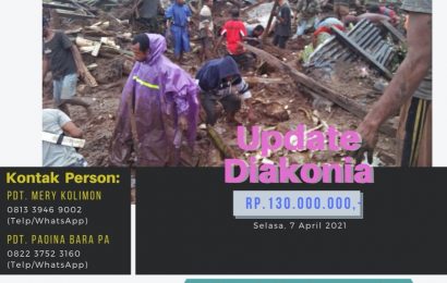 Laporan Diakonia Tanggap Bencana Siklon Seroja – MS GMIT #1; 7 April 2021